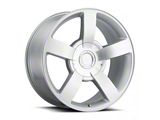 SS Replica Silver Gloss 6-Lug Wheel; 20x8.5; 22mm Offset (07-13 Silverado 1500)