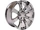 CA82 Chrome 6-Lug Wheel; 22x9; 31mm Offset (07-13 Sierra 1500)