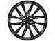 CA90 Black 6-Lug Wheel; 26x10; 28mm Offset (07-13 Sierra 1500)