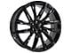 CA90 Black 6-Lug Wheel; 26x10; 28mm Offset (07-13 Sierra 1500)