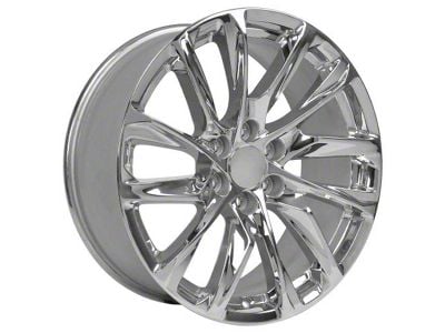 CA90 Chrome 6-Lug Wheel; 24x10; 28mm Offset (07-13 Sierra 1500)