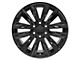 CA91 Gloss Black 6-Lug Wheel; 20x9; 28mm Offset (07-13 Sierra 1500)