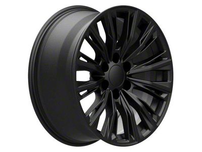 CA93 Satin Black 6-Lug Wheel; 20x9; 28mm Offset (07-13 Sierra 1500)