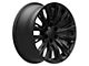 CA93 Satin Black 6-Lug Wheel; 20x9; 28mm Offset (07-13 Sierra 1500)