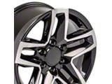 CV34B Machined 6-Lug Wheel; 18x8.5; 26mm Offset (07-13 Sierra 1500)