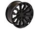 CV35 Black 6-Lug Wheel; 18x8.5; 24mm Offset (07-13 Sierra 1500)