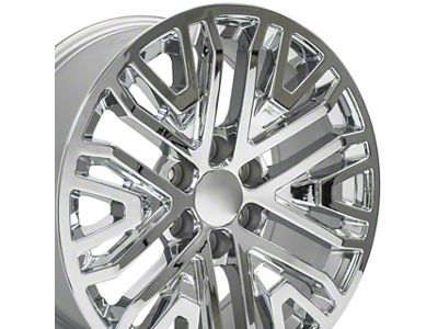 CV37 Chrome 6-Lug Wheel; 20x9; 28mm Offset (07-13 Sierra 1500)