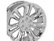 CV43 Chrome 6-Lug Wheel; 22x9; 24mm Offset (07-13 Sierra 1500)