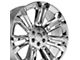 CV43 Chrome 6-Lug Wheel; 24x10; 24mm Offset (07-13 Sierra 1500)