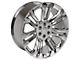 CV43 Chrome 6-Lug Wheel; 24x10; 24mm Offset (07-13 Sierra 1500)