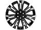 CV43 Machined 6-Lug Wheel; 24x10; 24mm Offset (07-13 Sierra 1500)