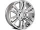 CV44 Chrome 6-Lug Wheel; 22x9; 24mm Offset (07-13 Sierra 1500)