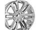 CV44 Chrome 6-Lug Wheel; 22x9; 24mm Offset (07-13 Sierra 1500)