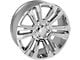 CV44 Chrome 6-Lug Wheel; 22x9; 24mm Offset (07-13 Sierra 1500)