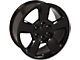 CV76 Gloss Black 6-Lug Wheel; 20x9; 27mm Offset (07-13 Sierra 1500)