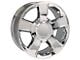 CV79 Chrome 6-Lug Wheel; 20x8.5; 30mm Offset (07-13 Sierra 1500)