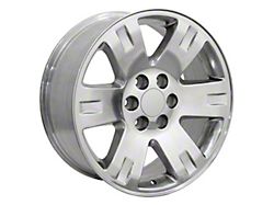 CV81 Polished 6-Lug Wheel; 20x8.5; 31mm Offset (07-13 Sierra 1500)