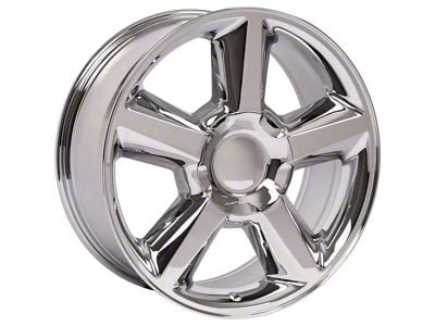 CV83 Chrome 6-Lug Wheel; 20x8.5; 31mm Offset (07-13 Sierra 1500)