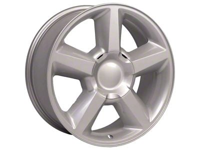 CV83 Silver 6-Lug Wheel; 20x8.5; 31mm Offset (07-13 Sierra 1500)