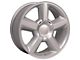 CV83 Silver 6-Lug Wheel; 20x8.5; 31mm Offset (07-13 Sierra 1500)