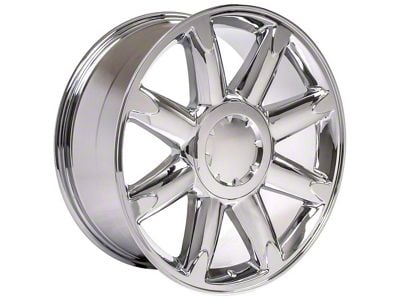 CV85 Chrome 6-Lug Wheel; 20x8.5; 31mm Offset (07-13 Sierra 1500)