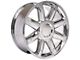 CV85 Chrome 6-Lug Wheel; 20x8.5; 31mm Offset (07-13 Sierra 1500)