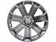 CV93B Hyper Black with Chrome Insert 6-Lug Wheel; 22x9; 31mm Offset (07-13 Sierra 1500)