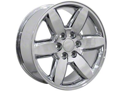 CV94 Chrome 6-Lug Wheel; 20x8.5; 31mm Offset (07-13 Sierra 1500)