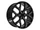 CV98B Black Milled 6-Lug Wheel; 26x10; 24mm Offset (07-13 Sierra 1500)