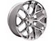 CV98B Chrome 6-Lug Wheel; 24x10; 24mm Offset (07-13 Sierra 1500)