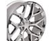 CV98B Chrome 6-Lug Wheel; 26x10; 24mm Offset (07-13 Sierra 1500)