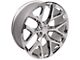 CV98B Chrome 6-Lug Wheel; 26x10; 24mm Offset (07-13 Sierra 1500)