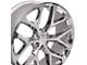 CV98B Chrome 6-Lug Wheel; 26x10; 24mm Offset (07-13 Sierra 1500)