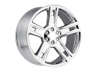 Silverado Replica Chrome 6-Lug Wheel; 22x9; 24mm Offset (07-13 Sierra 1500)