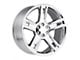 Silverado Replica Chrome 6-Lug Wheel; 22x9; 24mm Offset (07-13 Sierra 1500)