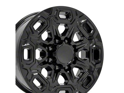 CV64B Black 8-Lug Wheel; 20x8.5; 47mm Offset (11-14 Sierra 2500 HD)