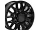 CV97B Black 8-Lug Wheel; 20x8.5; 47mm Offset (11-14 Sierra 2500 HD)