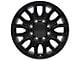 CV97B Black 8-Lug Wheel; 20x8.5; 47mm Offset (11-14 Sierra 2500 HD)