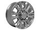 Denali Style Polished 8-Lug Wheel; 20x8.5; 47mm Offset (11-14 Sierra 2500 HD)