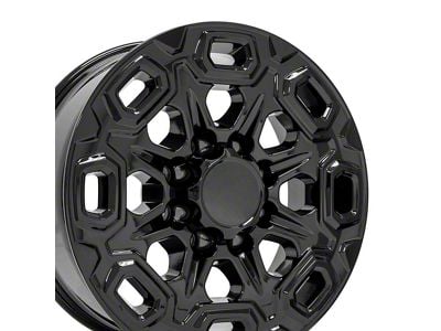 CV64B Black 8-Lug Wheel; 20x8.5; 47mm Offset (11-14 Sierra 3500 HD SRW)