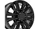 CV70B Black 8-Lug Wheel; 20x8.5; 47mm Offset (11-14 Sierra 3500 HD SRW)