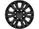 CV70B Black 8-Lug Wheel; 20x8.5; 47mm Offset (11-14 Sierra 3500 HD SRW)