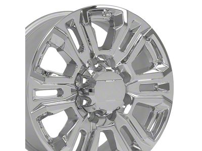 CV70B Chrome 8-Lug Wheel; 20x8.5; 47mm Offset (11-14 Sierra 3500 HD SRW)