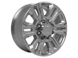 Denali Style Polished 8-Lug Wheel; 20x8.5; 47mm Offset (11-14 Sierra 3500 HD SRW)