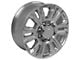 Denali Style Polished 8-Lug Wheel; 20x8.5; 47mm Offset (11-14 Sierra 3500 HD SRW)