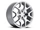 2014 Sierra Replica Silver Machined 6-Lug Wheel; 20x9; 27mm Offset (07-13 Silverado 1500)