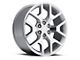 2014 Sierra Replica Silver Machined 6-Lug Wheel; 22x9; 31mm Offset (07-13 Silverado 1500)