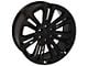 2015 Sierra Replica Gloss Black 6-Lug Wheel; 22x9; 24mm Offset (07-13 Silverado 1500)