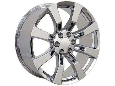 CA82 Chrome 6-Lug Wheel; 20x8.5; 31mm Offset (07-13 Silverado 1500)