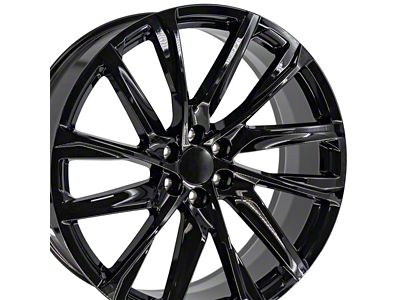 CA90 Black 6-Lug Wheel; 26x10; 28mm Offset (07-13 Silverado 1500)